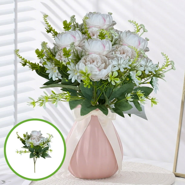 Ramo de simulación artificial Flores artificiales Flores falsas Decoración