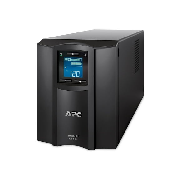 APC Smart-UPS C SMC1500C - UPS - AC 110/120/127 V - 900 Watt - 1440 VA - RS-232, USB - output connectors: 8 - Canada, United States - black - with APC SmartConnect