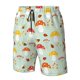 thumbnail image 4 of Fotbe Mushroom Bee Trajes de Baño Estampados para Hombre, Shorts de Verano de Secado Rápido, Ropa de Playa, Bañadores-X-Large, 4 of 6