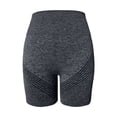 thumbnail image 7 of Arlun Women's Leggings 3D Anti-Cellulite High-Waist Sculpting Push-Up Yoga Fitness Workout Pants Solid Color Casual Peach-Shaped Design Comfy Sports Bottoms Dark Gray XL, 7 of 7