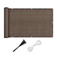 thumbnail image 2 of ZenCart 5x0.9M Balcony Privacy Screen Fence Cover UV Protection Weather-Resistant Apartments Railing Screen Heavy Duty Wind Block Sun Shade Net, 2 of 8