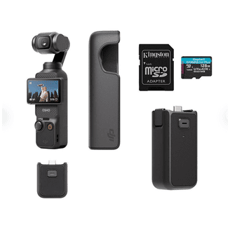 DJI Osmo Pocket 3 Creator Combo Bundle with Clip-On Transmitter