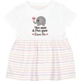 thumbnail image 3 of Inktastic Meemaw and Peepaw Grandkids Elephant Girls Baby Dress, 3 of 5