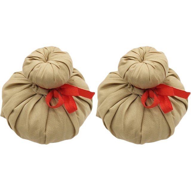 Bolsas de calentamiento Natural, bolsas de hierbas chinas puras, bola de masaje para comprimir, 2 uds.