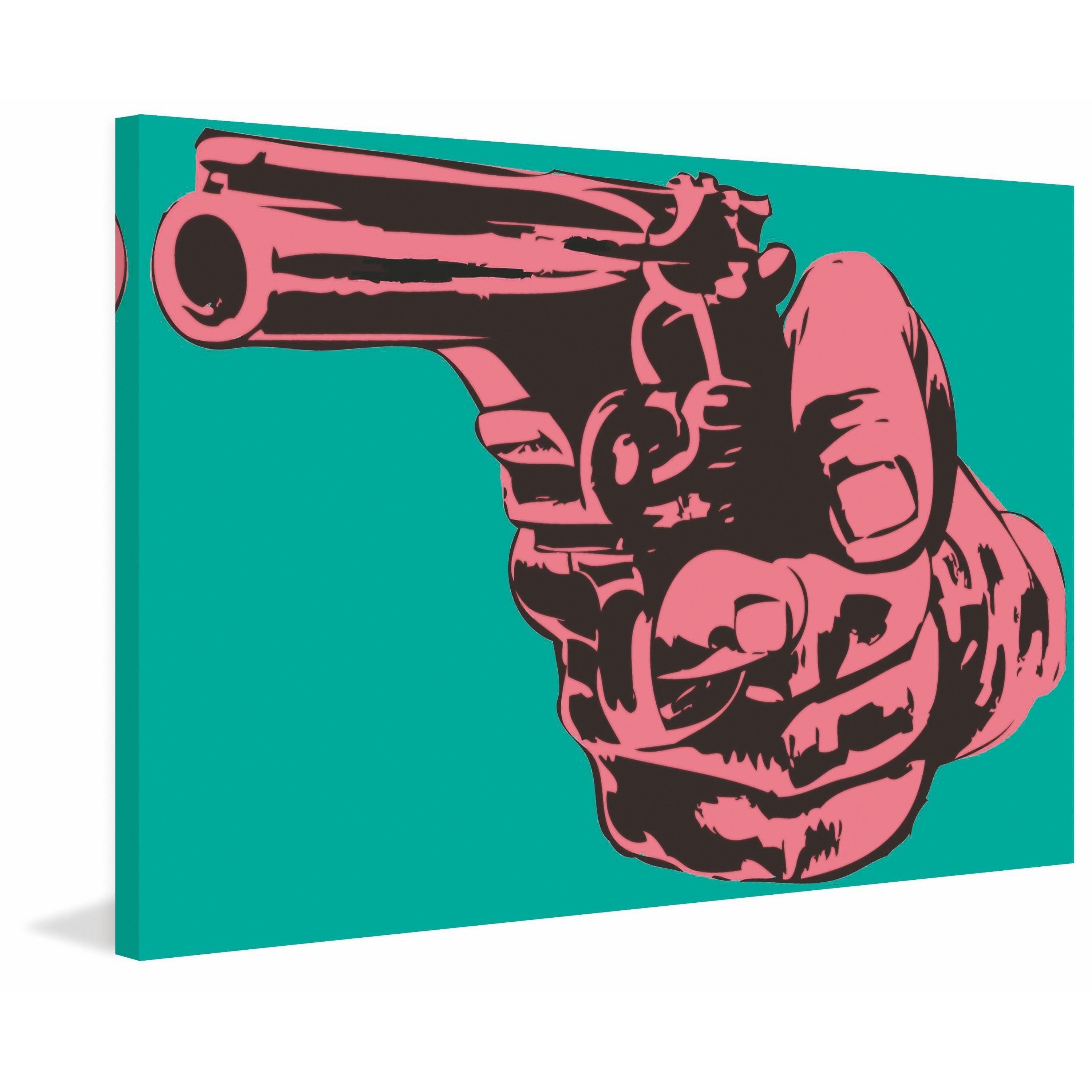 Marmont Hill "Gun 3" Print on Canvas