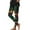 Green, variant on Womens Pants Christmas Print Leggings Sports Fitness Pants Solid Colored Casual Tight Fitting Yoga Pants Stretch Leggings,Pants for Women Plus Size Green XXXL
