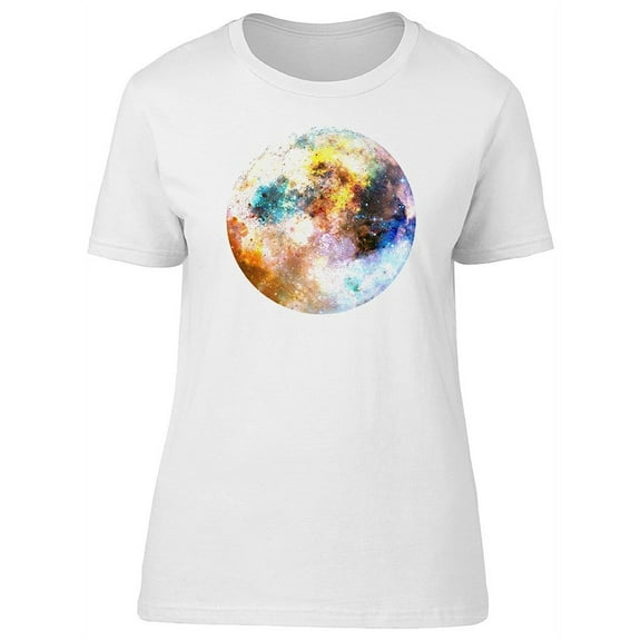 Cosmic Planet Made Of Stars T-Shirt Women -Image by Shutterstock, Female Medium
