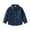 Dark Blue, variant on REDARER Girls Denim Shirt Jacket, Long Sleeve Loose Fit Top for Toddler Kids, Stylish Spring Fall Fashion Outerwear,Size:4-5 Years