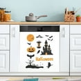 thumbnail image 5 of IAUYY Magnetic decorative sticker - 23x26 Inch PVC Refrigerator Decorative Cover, Removable DIY Art for Kitchen Appliances Flying Crows, 5 of 6