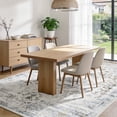 thumbnail image 5 of 5x7 Washable Living Room Distressed Vintage Area Rug, Retro Floral Non Slip Carpet Soft Low Pile Tapis Salon Throw Rug for Bedrooms, Dining Room, Living Room, Office., 5 of 11