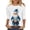 Christmas Shirt-A283 White, variant on Mifsaly Christmas Shirts for Women 2025 3/4 Sleeve Crewneck Tunic T-Shirts Xmas Santa Graphic Loose Blouse Festival Party T-Shirt Holiday Fall Winter Outfits 2025