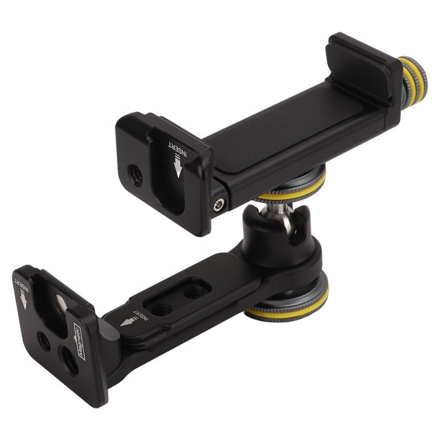 Soporte De Trípode Para Teléfono, Soporte De Trípode Antideslizante Para Teléfono Inteligente, Aleación De Aluminio, Orificio De Tornillo De 3/8 Pulgadas Con Zapata Fría Para ANGGREK Phone Tripod Mount