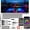 10 in 1(4*29.5"+43.3"+14.5"+4 Footwell Lights), variant on SENLINK Car LED Strip Lights Interior Acrylic Ambient Lighting Kit with Dynamic Rainbow Chasing Multicolor Music Sync 6 in 1 Set for Truck SUV RV Van Under Dash