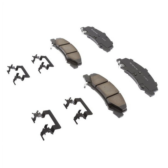 ACDelco Gold Performance Ceramic Brake Pad Set, w/ Hardware Fits select: 2006-2013 CHEVROLET IMPALA, 2014-2016 CHEVROLET IMPALA LIMITED
