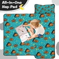 thumbnail image 4 of Halloween Black Cats with Pumpkins Toddler Nap Mats for Kids Preschool,50"x20" Sleeping Mat Bag or Kids,Toddler Sleeping Bag,Toddler Nap Mat or Daycare, 4 of 6