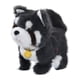 thumbnail image 1 of Juguete de peluche para perro que camina eléctrico, interactivo, electrónico, lindo, repite lo que dices. Gris, 1 of 9