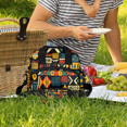 thumbnail image 2 of Herdesigns Aztec Western Insulated Lunch Bag for Women Men Adults Large Reusable Lunch Box Leakproof Portable Cooler Tote Bags with Adjustable Shoulder Strap, 2 of 7