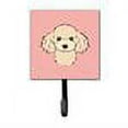 thumbnail image 2 of Carolines Treasures Checkerboard Pink Buff Poodle Leash or Key Holder 7Hx4.25W multicolor, 2 of 2