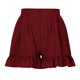 thumbnail image 1 of Pantalones cortos de verano para mujer con cierre de botones, dobladillo con volantes, piernas anchas, pantalones cortos casuales para uso diario, 1 of 6