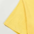 thumbnail image 7 of Men Henley Shirt Solid Color Cotton Linen Short Sleeve T-Shirts Band Collar Beach Vacation Pullover, 7 of 7