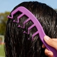 thumbnail image 4 of Professional Portable Home Salon Hair Z Shaped Wide Tooth Comb Detangling Styling Comb, 4 of 7