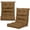 Brown, variant on Costway 22'' x44'' Indoor Outdoor Back Chair Cushion Tufted Pillow Patio Seating Pad Brown