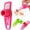 Multicolor, variant on Stainless Steel Garlic Slicer Tool, Handheld Mincer Cutter Kitchen Gadget for Cloves Prep