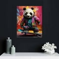 thumbnail image 5 of COMIO Graffiti Wall Art Panda Painting Pop Art Nursery Wall Decor Ready to Hang, 5 of 5