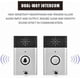 thumbnail image 3 of Wireless Doorbell, Smart Wireless Voice Two-Way Intercom Doorbell with 200m Operating Range Doorbell Kit Security System for Home, Office, Hotel., 3 of 5