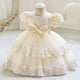 thumbnail image 3 of Vestido de princesa con falda corta para niña de las flores, vestido de falda para niña, ropa para niñas pequeñas y medianas, vestido de novia, vestido para niñas de 1 a 6 años, 3 of 5