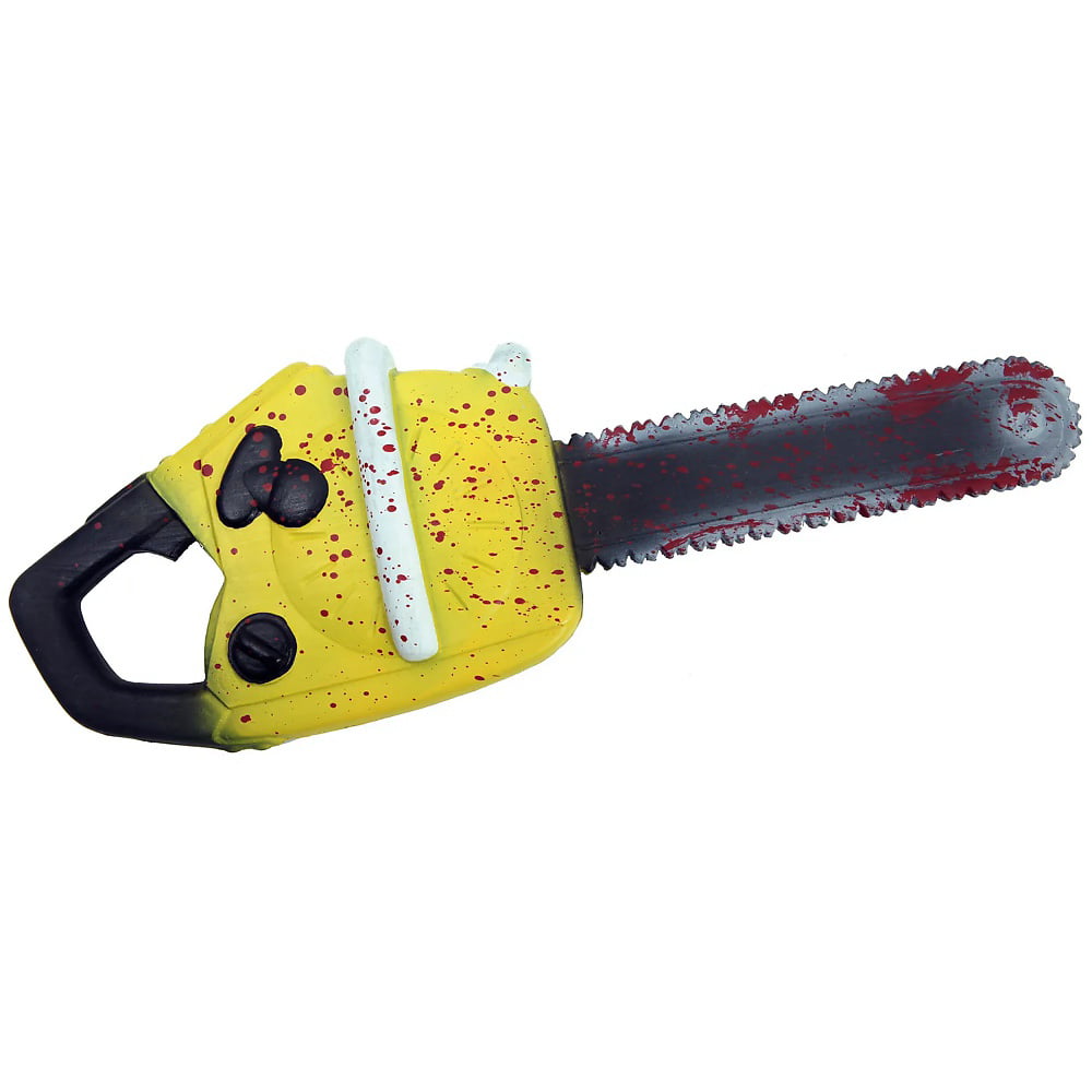 21 inches Halloween Costume Prop Lightweight Plastic Bloody Chainsaw 