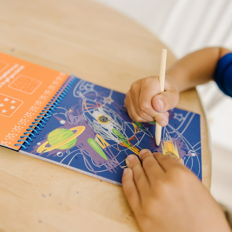 On the Go SCRATCH ART activity pad VEHICLES On the Go SCRATCH ART activity pad VEHICLES