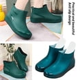 thumbnail image 2 of PFDDRW Waterproof Low Cut Short Tube Fashionable Plastic Female Student Rain Shoes, 2 of 8