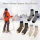 thumbnail image 2 of Billuyoard 3 pares de calcetines de lana de invierno gruesos y cálidos calcetines de punto acogedores calcetines de lana calcetines casuales para hombres y Juegos de servir café y té Billuyoard HA039141-00, 2 of 6
