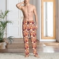 thumbnail image 2 of Sikiie Skull rock record Mens Pajama Pants Sleep & Lounge Pants, PJ Bottoms With elastic waistb and Pockets X-Large, 2 of 6