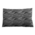 thumbnail image 1 of Ahgly Company Patterned Outdoor Rectangular Carbon Gray Lumbar Throw Pillow, 13 inch by 19 inch, 1 of 5