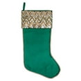 thumbnail image 1 of Vickerman QTX201804 19 Po. Chevron Sequin Stocking Vert, 1 of 1