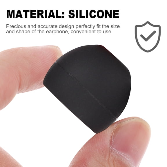 KALLORY 36Pcs Ear Bud Replacement Tips Silicone Earbud Covers for Earphones Parents Children Lovers