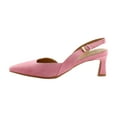 thumbnail image 2 of Naturalizer Dalary Women's Heels Flamingo Pink Suede Size 9.5 M, 2 of 8