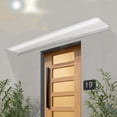 thumbnail image 4 of Clear Rain Shelter Cover, 200*40cm Window Awning Rain Shelter, Front Door Canopy, 4 of 9