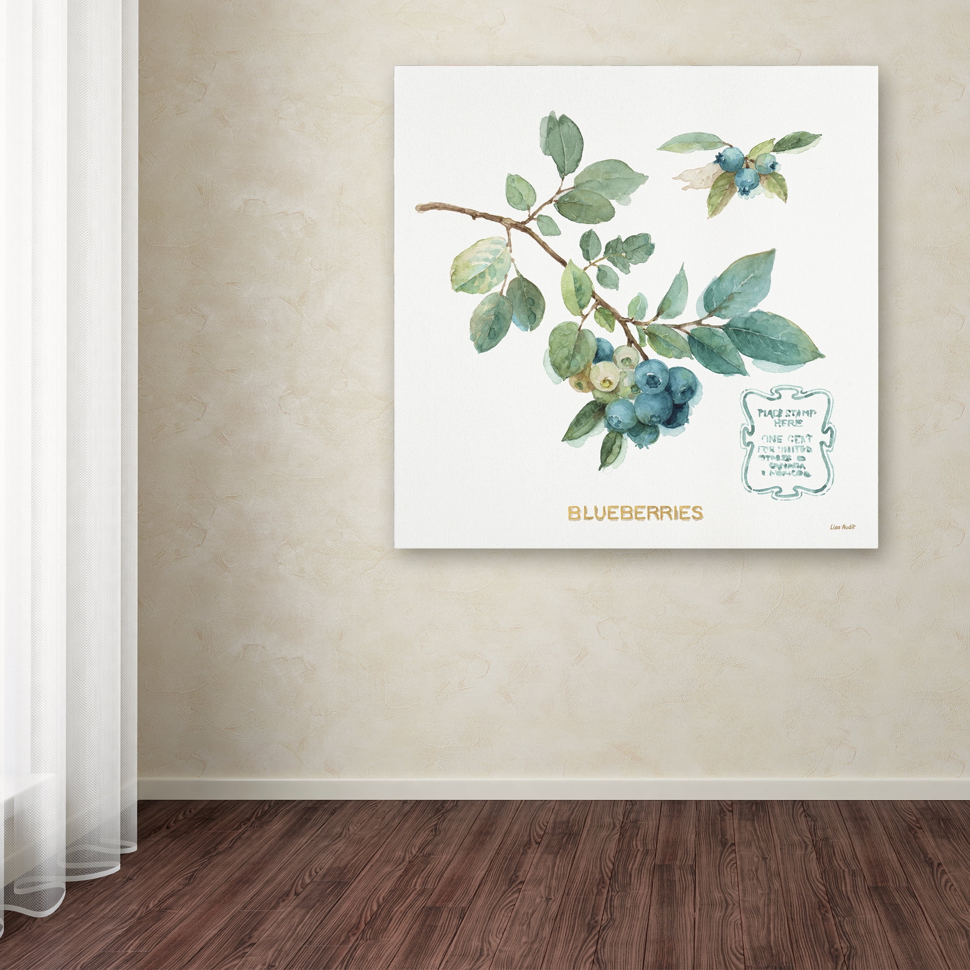 Trademark Fine Art "My Greenhouse Fruit II" Canvas Art by Lisa Audit