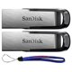 thumbnail image 2 of SanDisk Ultra Flair USB (2 Pack) 3.0 64GB Flash Drive High Performance hasta 150MB/s - Paquete con (1) Everything But Stromboli Lanyard, 2 of 2