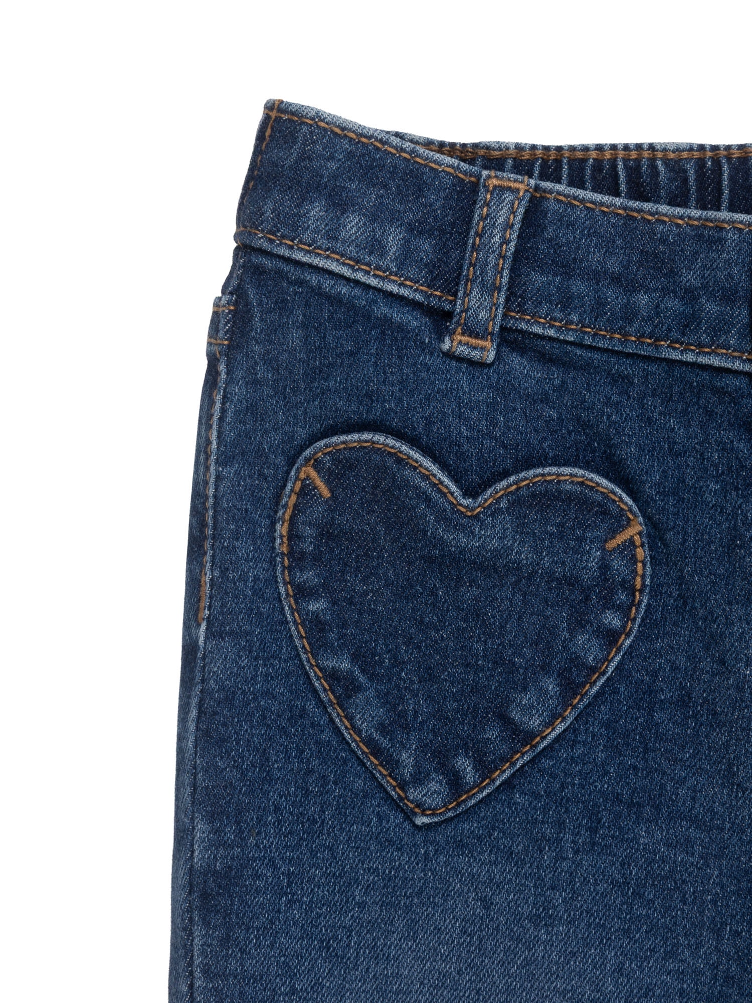 Wonder Nation Toddler Girl Fashion Denim Jeans, Sizes 12M-5T