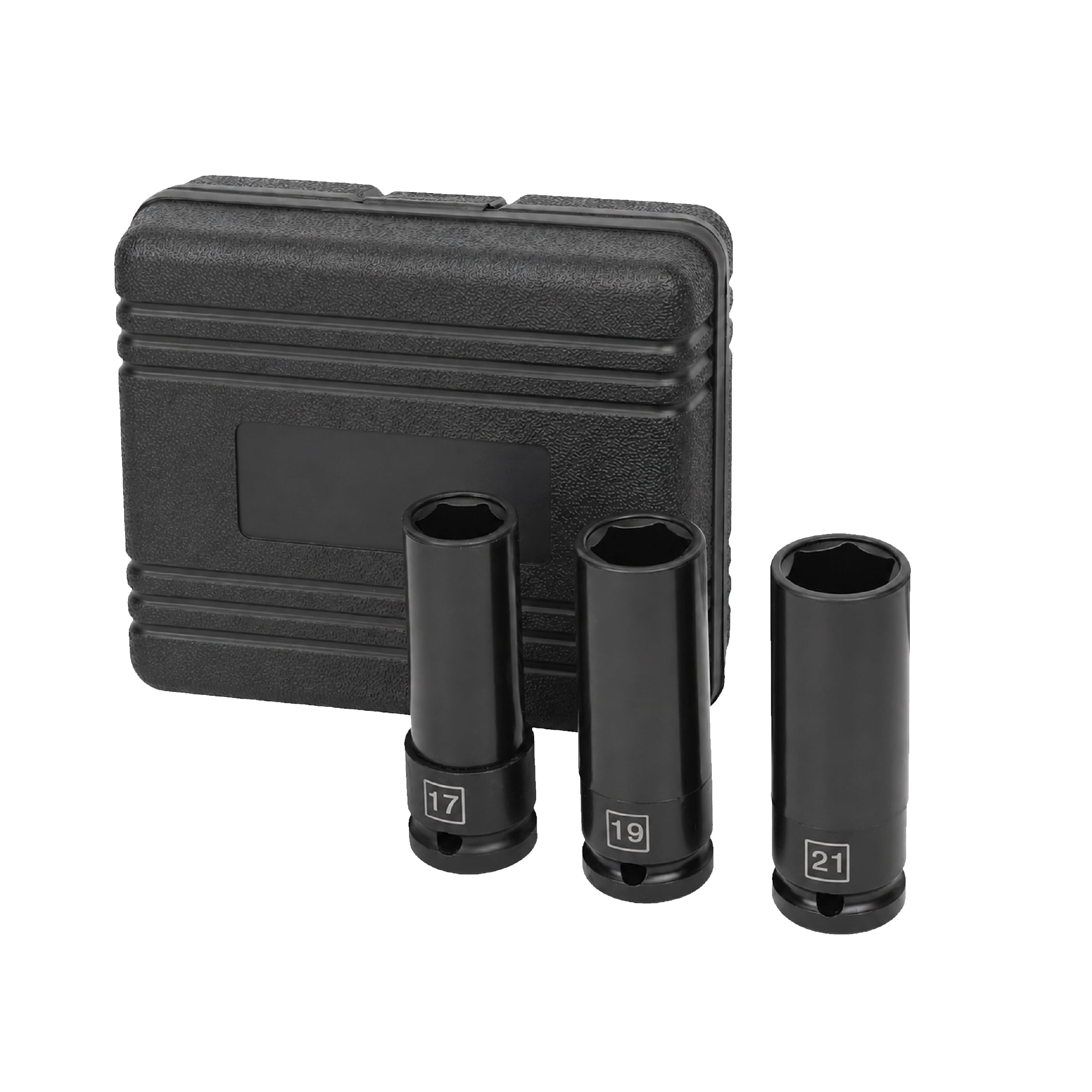 Hyper Tough 3-Piece 1/2-inch Drive Lug Nut Socket Set