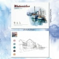 thumbnail image 4 of Meggemo Gift Watercolor Painting Set - Beautiful Scenery Series with Built-In Pigments and Pad, Ideal for Creative Expression and Artistic Exploration at Home, 4 of 6