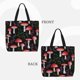 thumbnail image 2 of Balery Red Mushrooms Bolsa de Mano para Mujeres con Cremallera, Bolsa de Gimnasio con Compartimentos, Bolsa para Laptop, Bolsa para Trabajo, 2 of 7