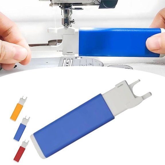Colorful Sewing Machine Threading Tool, Automatic Needle Threader Tool, Easy Needle Inserter Aid for Everyday Clothing Repairs, Universal Craft Quilting Gadget Accessories, Colorful Threading Tool