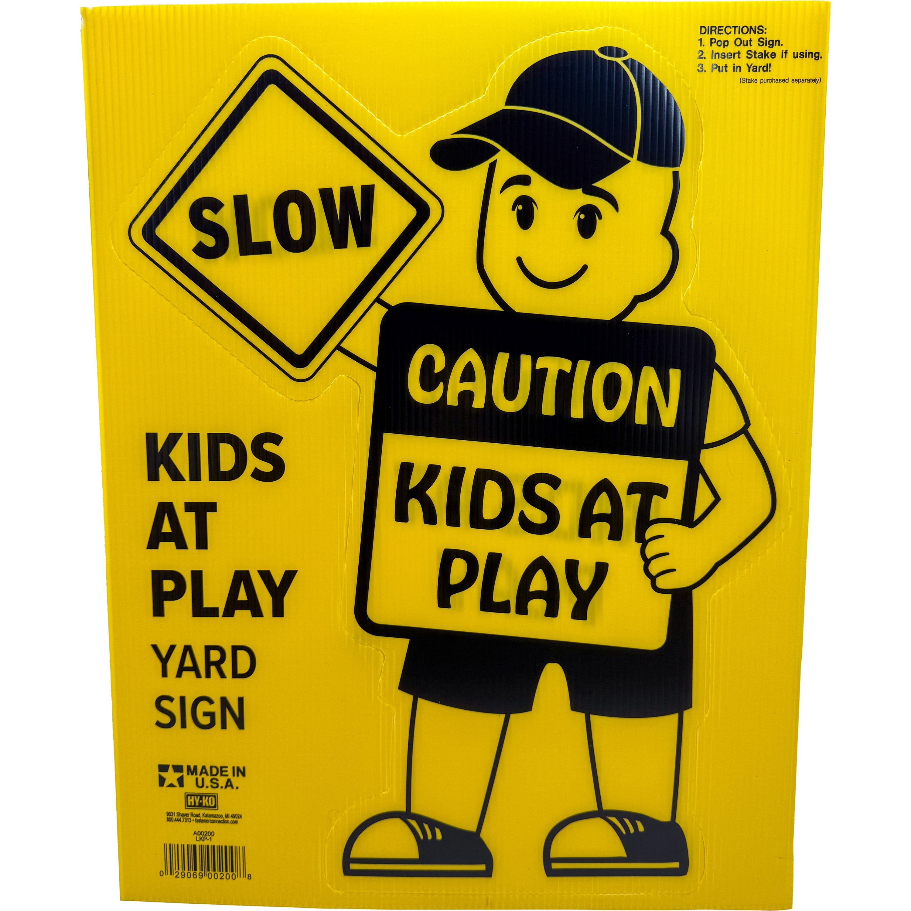 Hy-Ko Kids at Play Yard Sign 22"x17"
