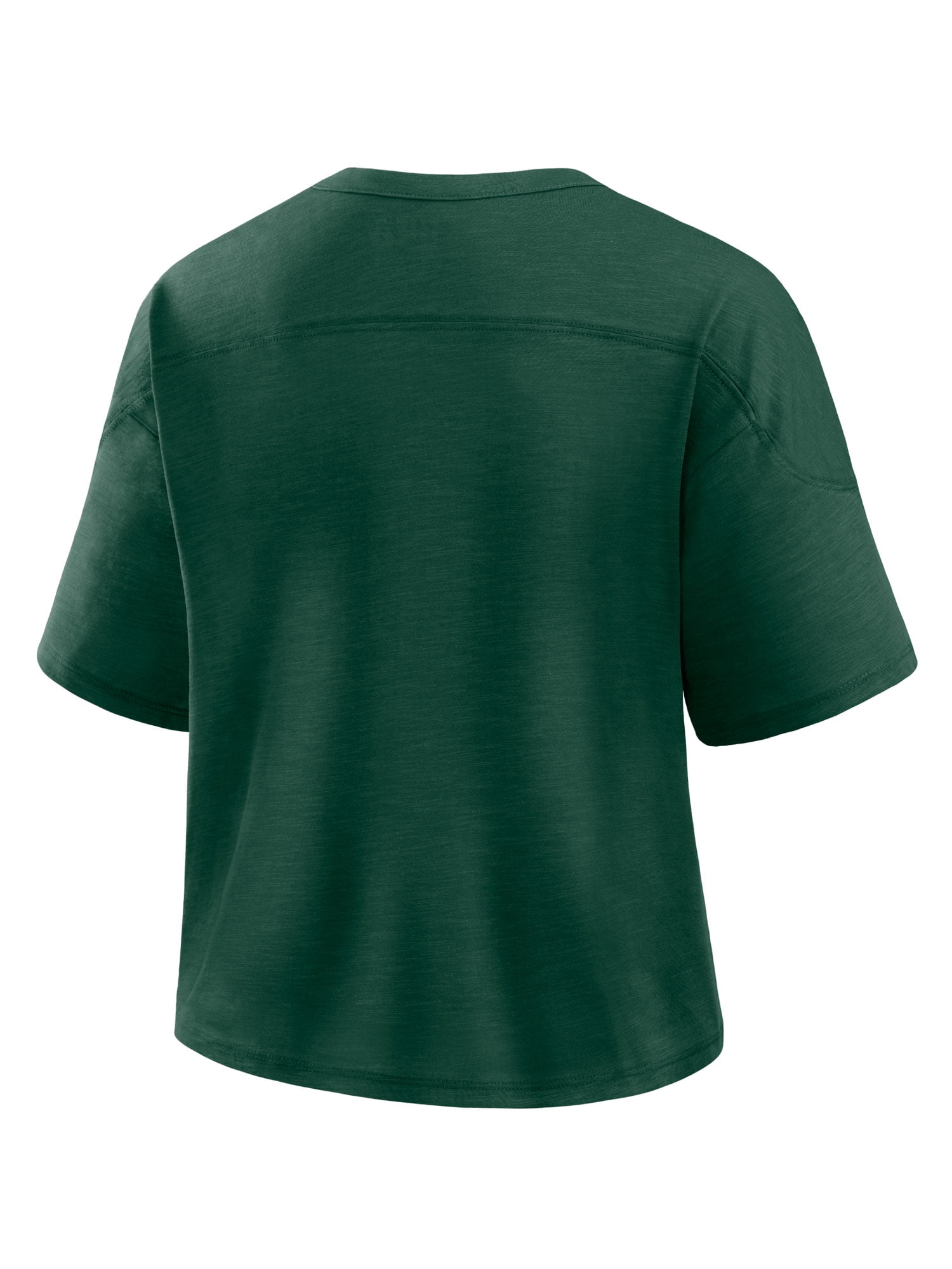 NFL Green Bay Packers Women's Cotton Green Short Sleeve T-Shirt