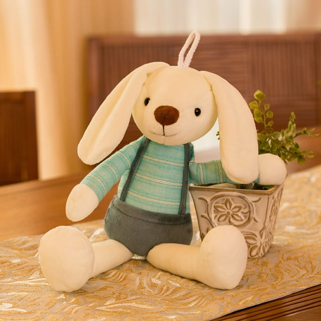 Sugar Candy Rabbit Plush Toy Long Ears Rabbit Doll Doll Cloth Doll Pillow Birthday Gift